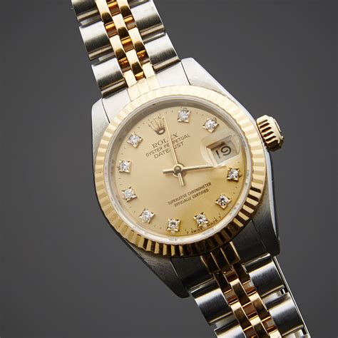 pre owned rolex ladies datejust.